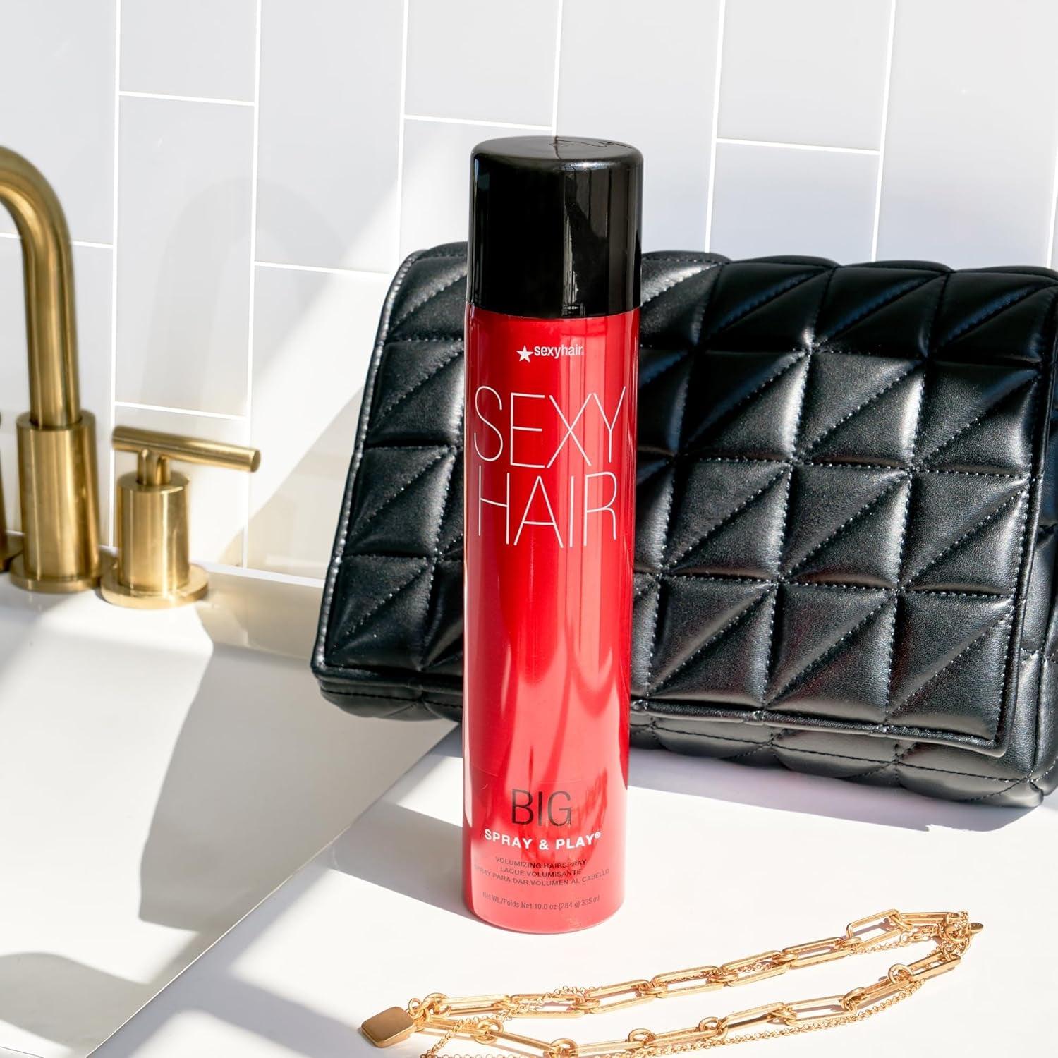 Big Spray & Play Volumizing Hairspray | Hold and Shine | up to 72 Hour Humidity Resistance | All Hair Types - Bellarevive.Store