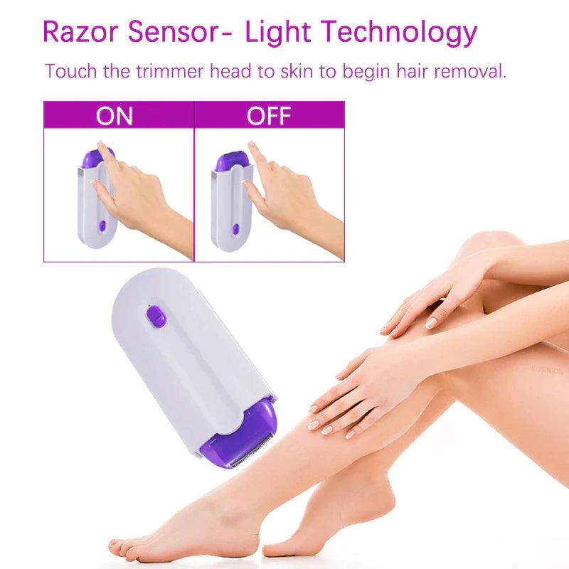 Professional Laser Hair Removal Machine - At-Home Permanent Hair Reduction System - Bellarevive.Store