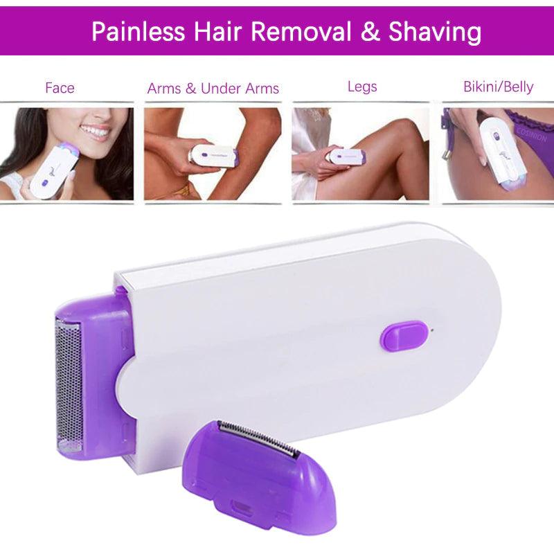 Professional Laser Hair Removal Machine - At-Home Permanent Hair Reduction System - Bellarevive.Store