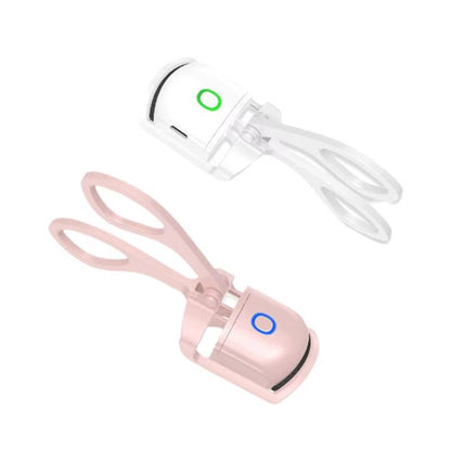 Electric Heated Eyelash Curler 24 Hours Long Lasting Naturally Eyelashes Electric Heated Eyelash Curler with Flexible Silicone - Bellarevive.Store