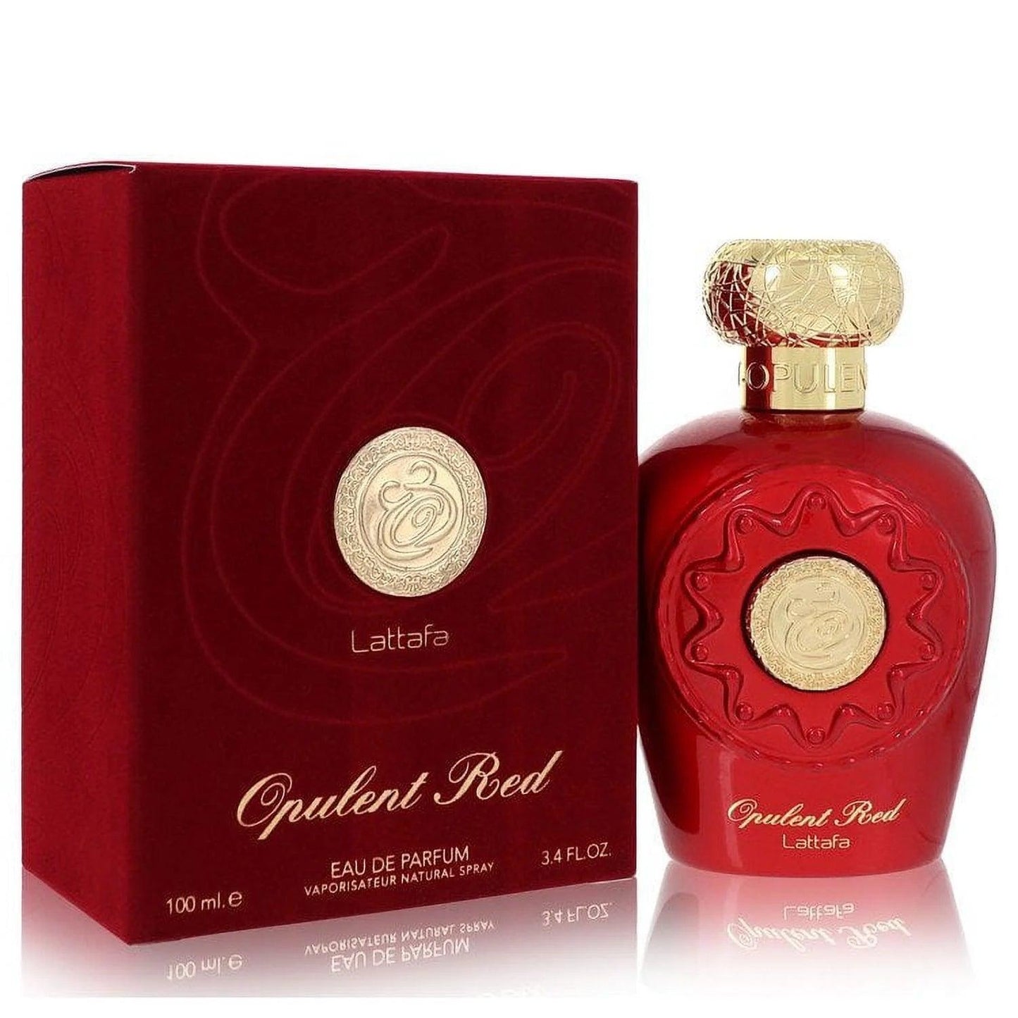 Perfumes Opulent Red for Unisex Eau De Parfum Spray, 3.4 Ounce (137662) - Bellarevive.Store