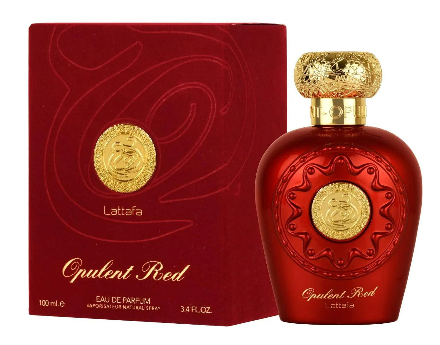 Perfumes Opulent Red for Unisex Eau De Parfum Spray, 3.4 Ounce (137662) - Bellarevive.Store