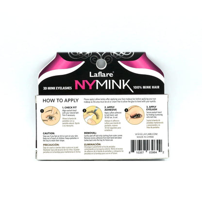 NY43 3D Mink Eyelashes - 100% Real Hair, Natural & Lightweight, Multi-Layered, Reusable Luxury Lashes - Bellarevive.Store