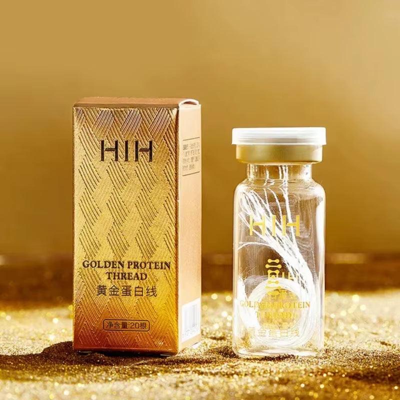 Anti Aging Hyaluronic Acid 24K Gold Active Collagen Facial Essence Protein Thread Serum Skin Care for Face Firming Moisturizing - Bellarevive.Store