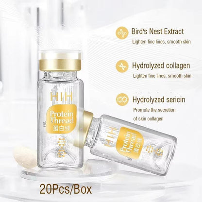 24K Gold Collagen Face Serum - Anti-Aging Hyaluronic Acid Essence for Firming and Moisturizing - Bellarevive.Store